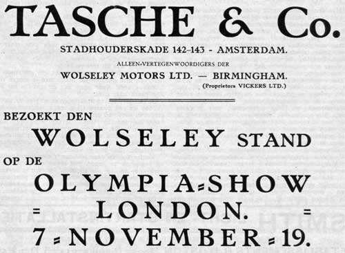 Wolseley 19191105 Tasche