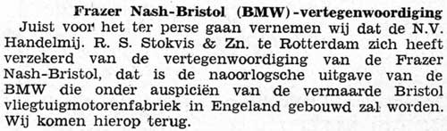 Frazer Nash Bristol 19460703 stokvis