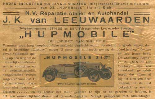 Hupmobile 1927ca leeuwaarden