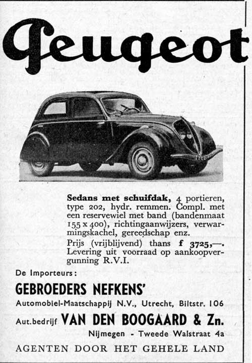 Peugeot 19470604 nefkens
