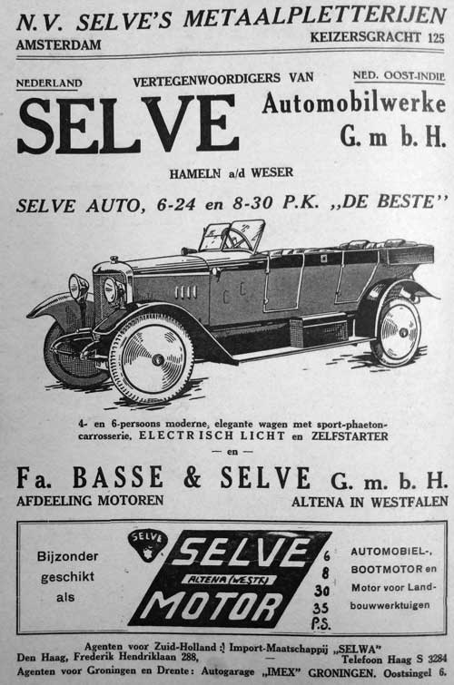 Selve 19210825 selve metaal