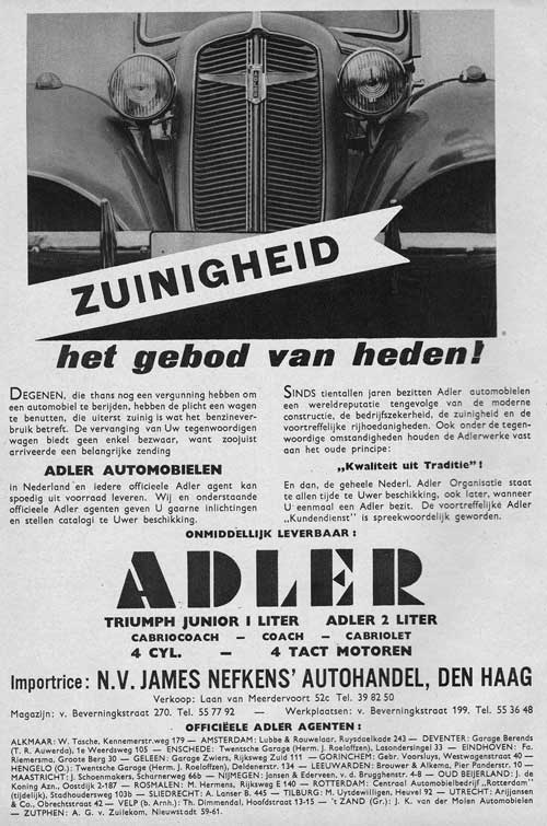 adler 1942 nefkens
