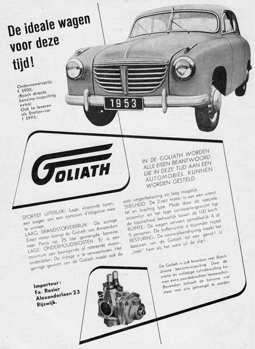 goliath 1953 rosier