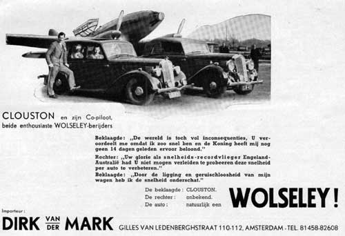 wolseley 1938 mark 27