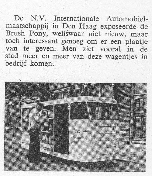 Brush 1954 Bedrijfsvervoer Bakker