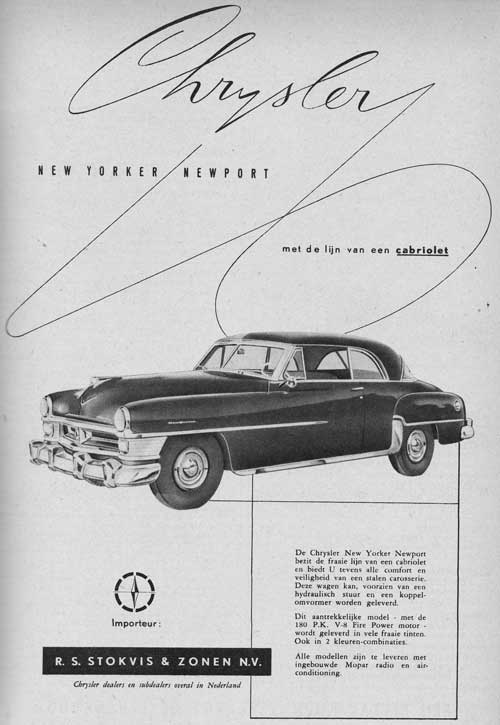 Chrysler 19520510 stokvis