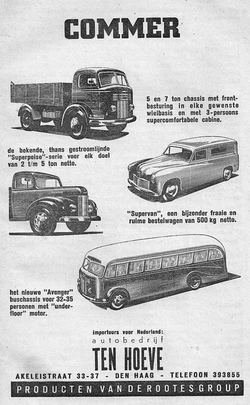 Commer 19490000 hoeve