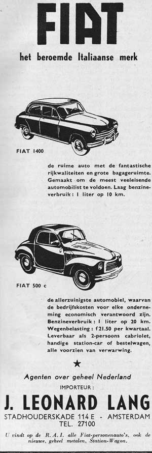 Fiat 19521223 leonard lang