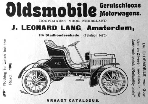Oldsmobile 19070000 leonard lang