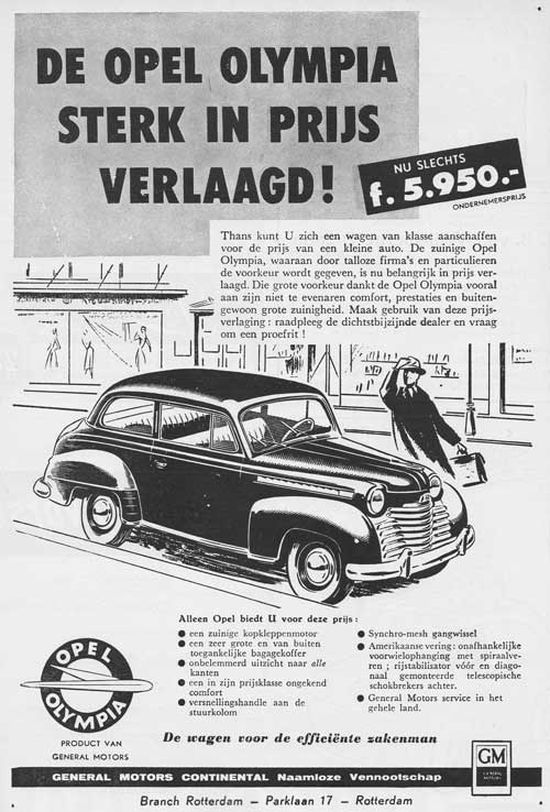 Opel 19521206 gm