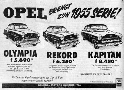 Opel 19541023 gm