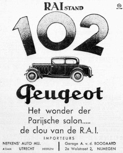Peugeot 19330201 nefkens
