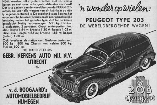 Peugeot 19510331 nefkens