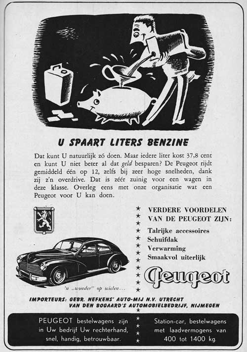 Peugeot 19521129 nefkens