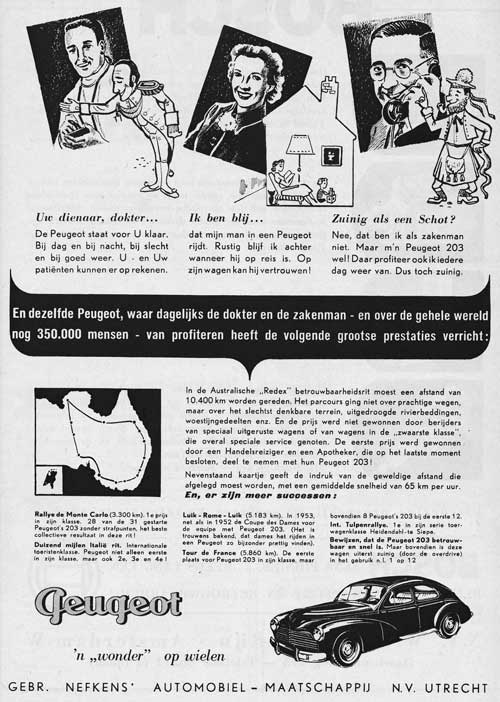 Peugeot 19531121 nefkens