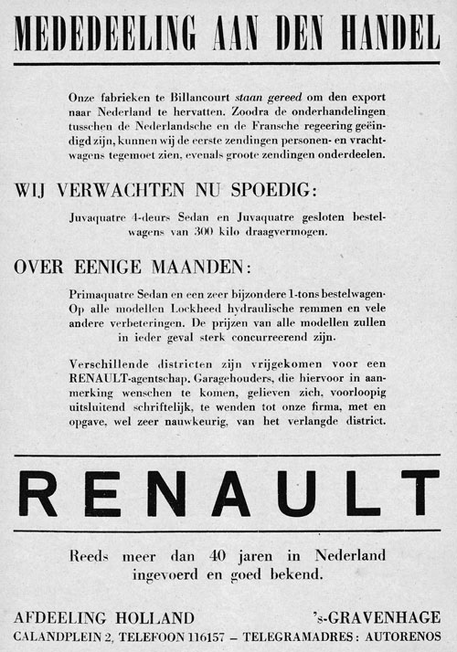 Renault 19451117 renault