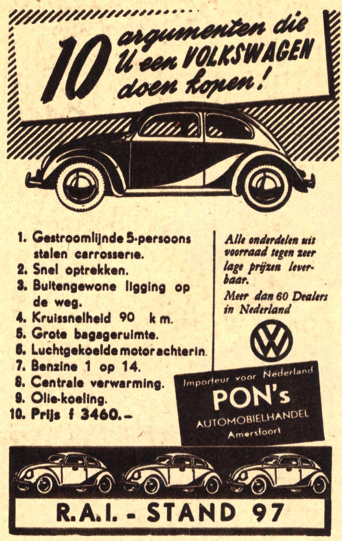 Volkswagen 19480428 pon