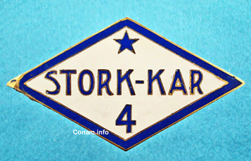 afbeelding 11 Stork Kar radiator embleem