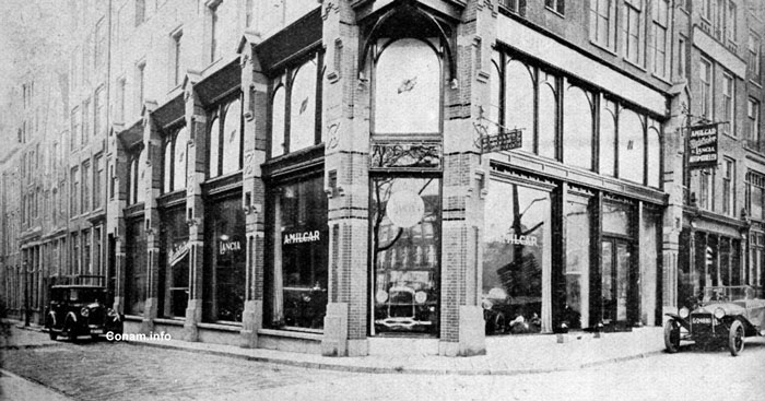 telos singel 230 232 amsterdam amilcar lancia