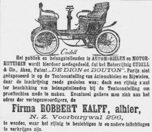 Cudell 19000314 kalff tel