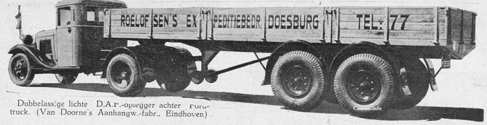 DAF 193502 doorne Bedrijfsauto 1