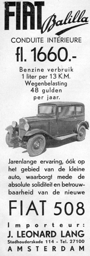 FIAT 19321117 leonard lang