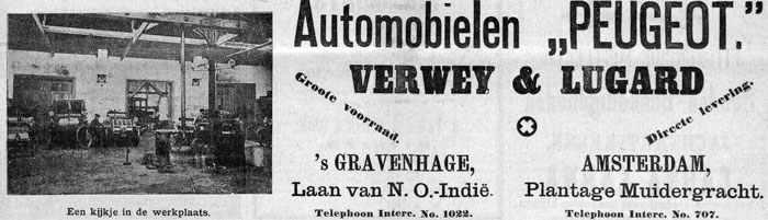 Peugeot 19011012 verwey lugard