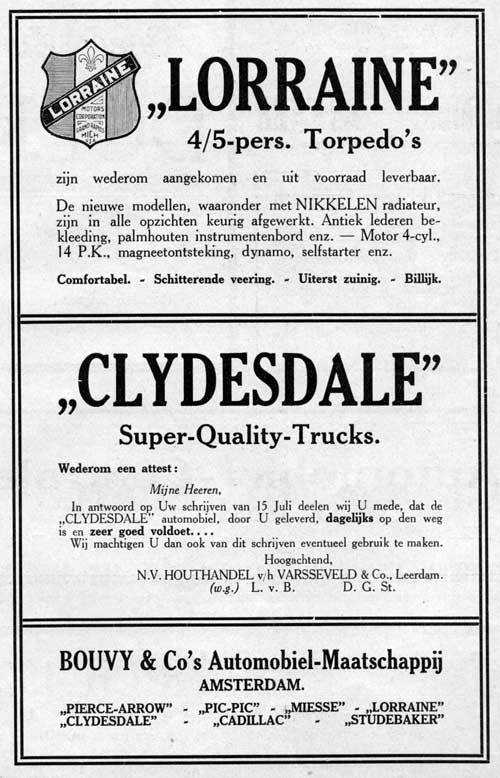 clydesdale lorraine 19210811 bouvy auto
