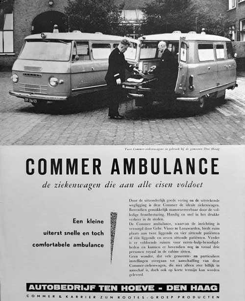 commer 19640000 hoeve