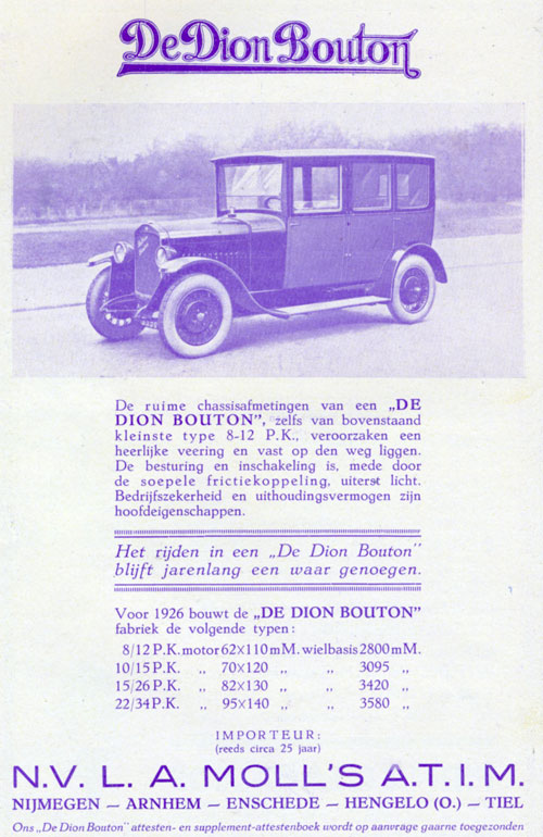 de dion bouton 19260112 moll