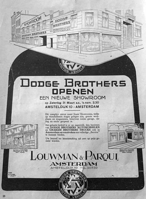 dodge brothers 19320000 louwman parqui