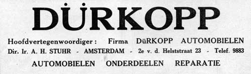 dürkopp 19210811 dürkopp auto
