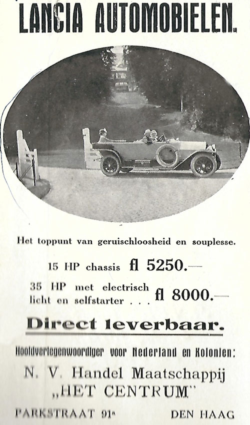 lancia 1915 1916 centrum