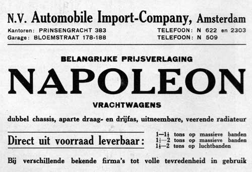 napoleon 19210811 automobile import company auto