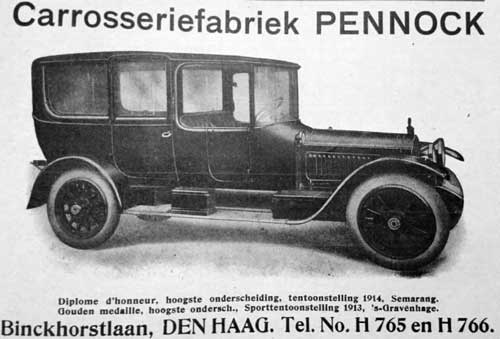 pennock carrosserie 1914