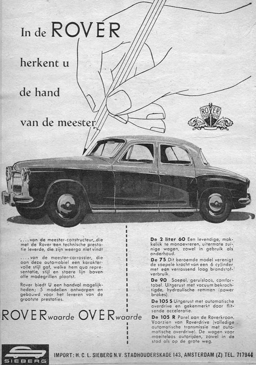 rover 19560000 sieberg