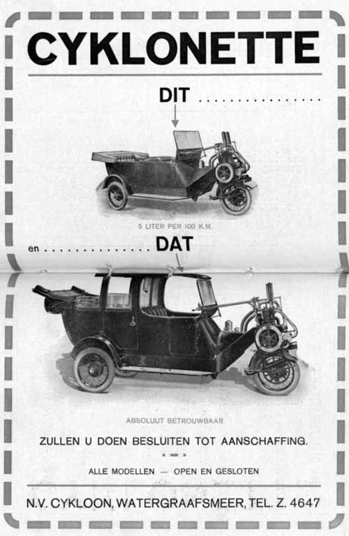 Cyclonette 19160000 cycloon Een halve eeuw wielersport