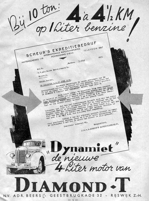 Advertentie juli 1939