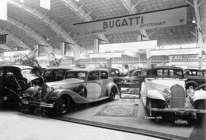 bugatti rai tentoonstelling 1934 of 1935 albatros