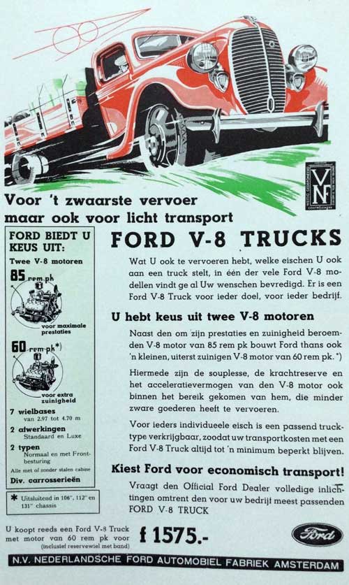 ford 19370000 ford nederland