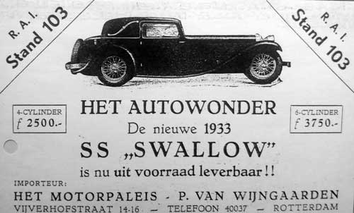 advertentie februari 1933