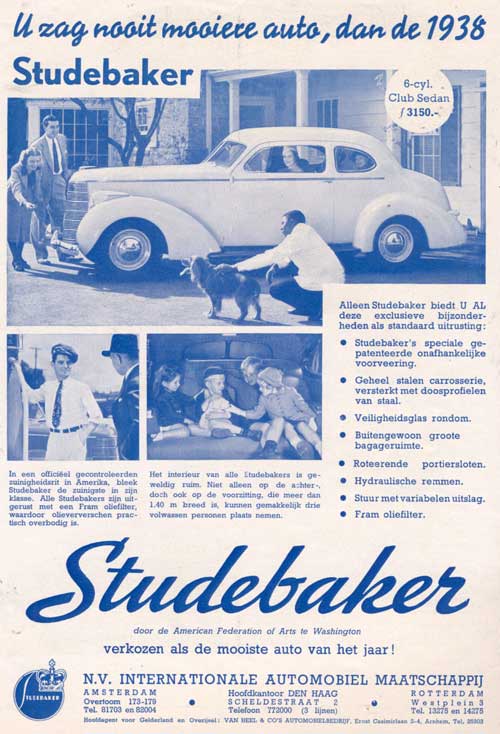 advertentie mei 1938