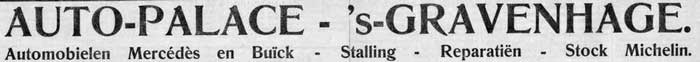 Buick 19091129 auto palace De Nwe Courant