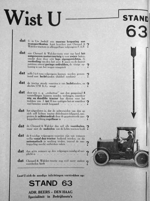 Chenard 19250211 beers De Auto 25