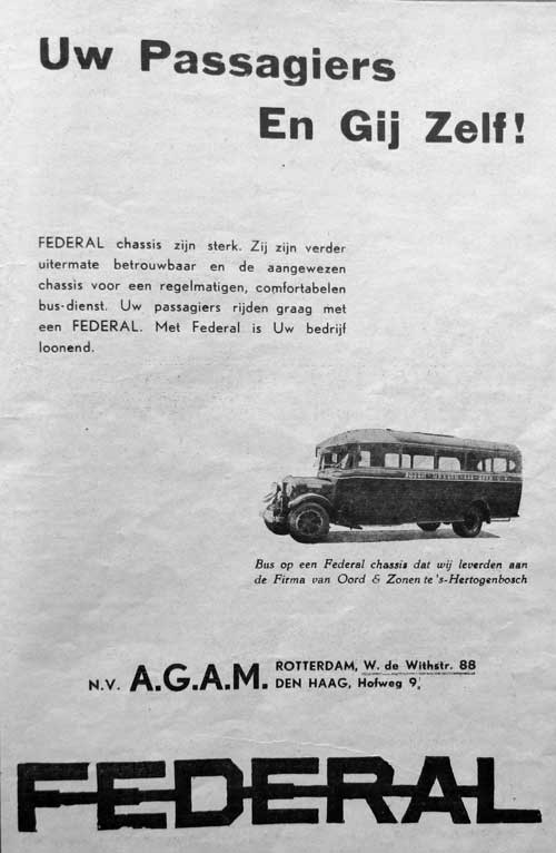 Federal 19320303 agam Bedrijfsauto