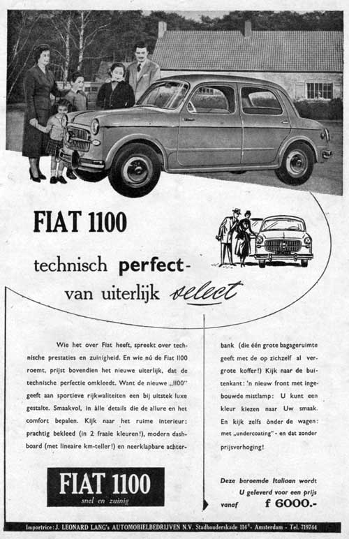 Fiat 1100 19570905 leonard lang De Auto