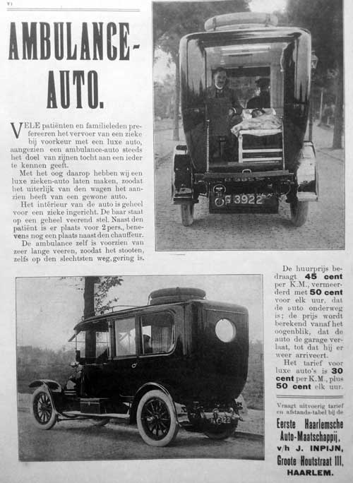 G 3922 19140000 inpijn ambulance