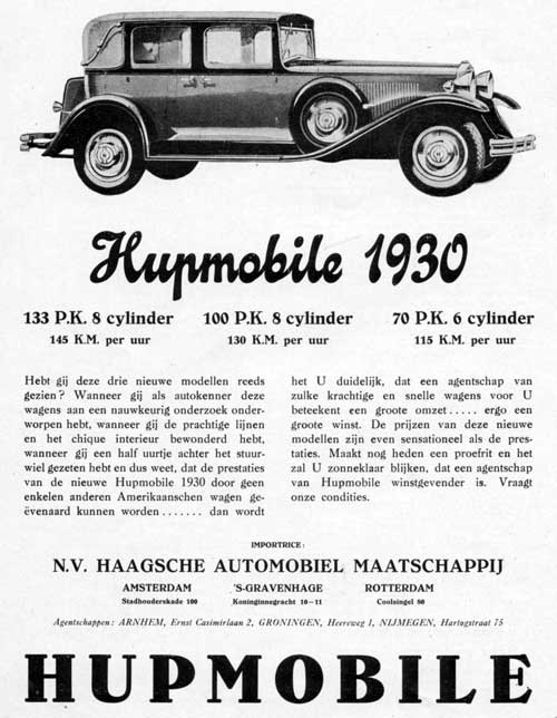 Hupmobile 19300312 cham DAH