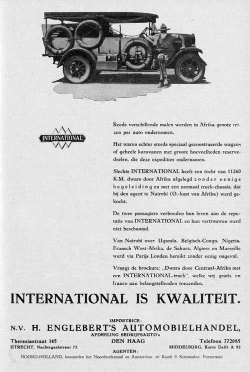 International 19310000 englebert Bedrijfsauto Jubileumnr 1921 1931