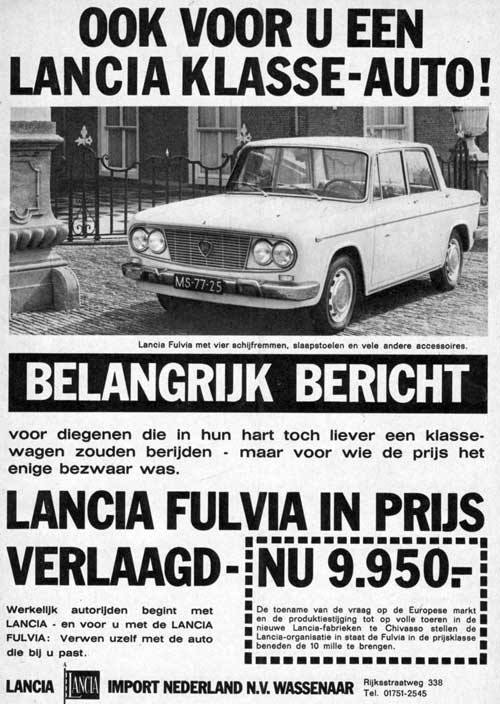 Lancia 19640620 lancia AK